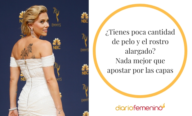 ¿Tienes el rostro alargado? Apuesta por las capas si tienes poca cantidad de cabello